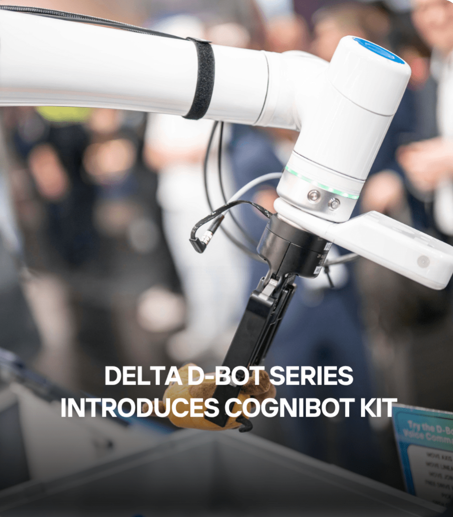 Delta D-BOT Series introduces COGNIBOT KIT