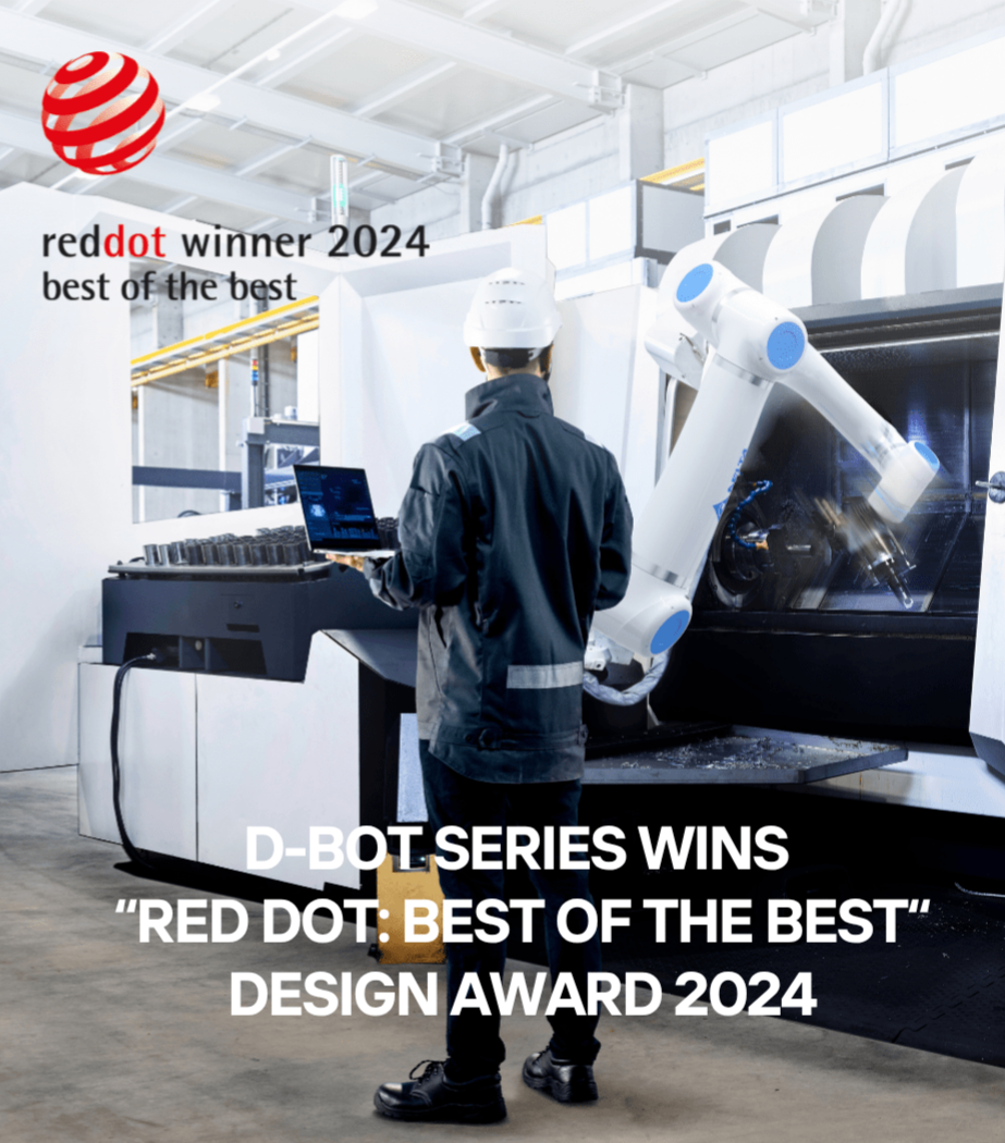 D-BOT SERIES WINS RED DOT BEST OF THE BEST DESIGN AWARD 2024