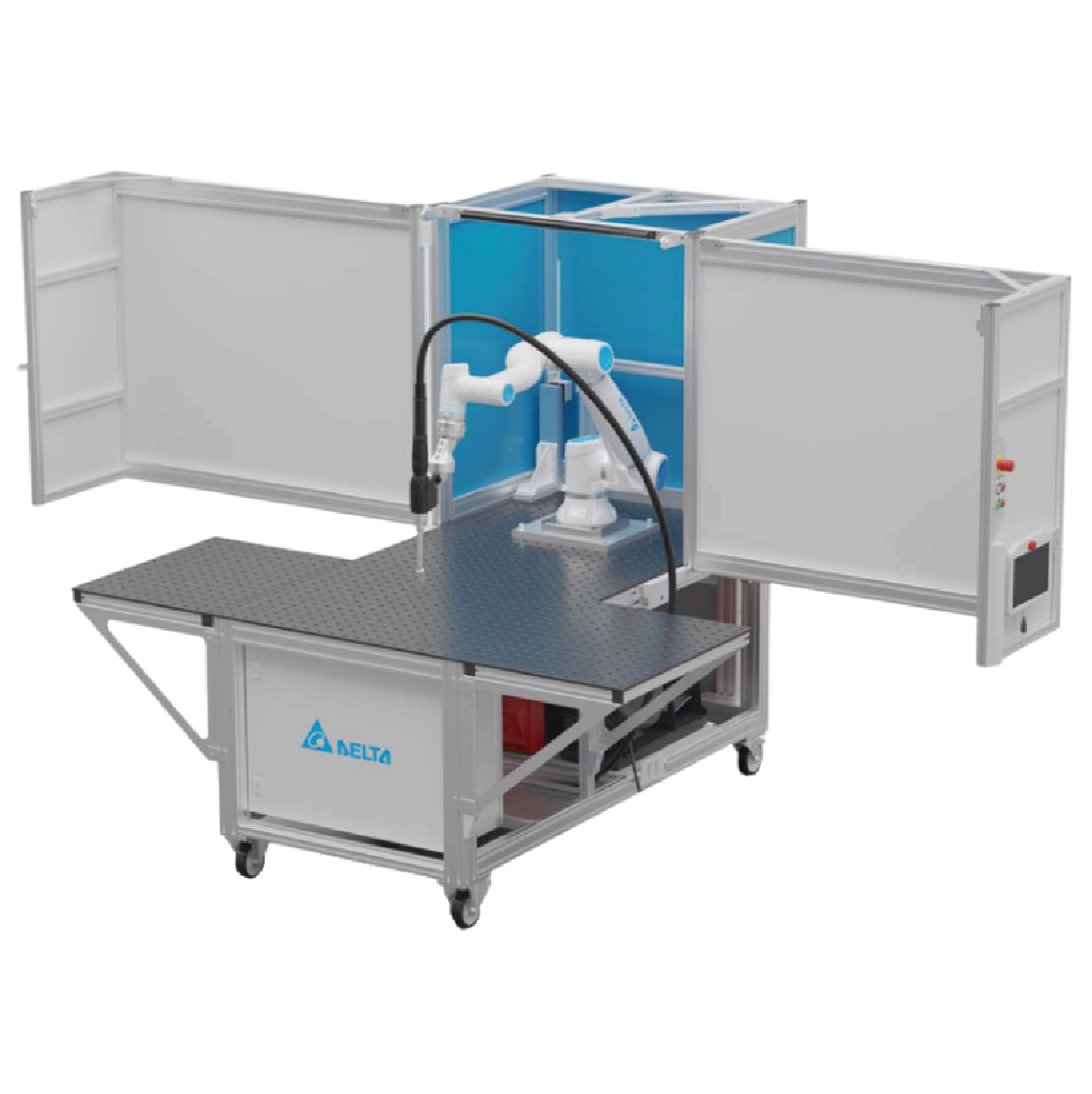 Compact 1-Station Folding Door